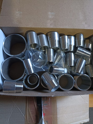 Ниппель DN 8 (1/4") AISI 304 нержавеющий
